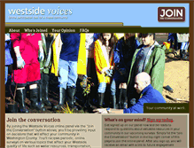 Tablet Screenshot of joinwestsidevoices.org